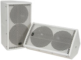 Citronic CX-8088 speakers 8" 100W pair - white